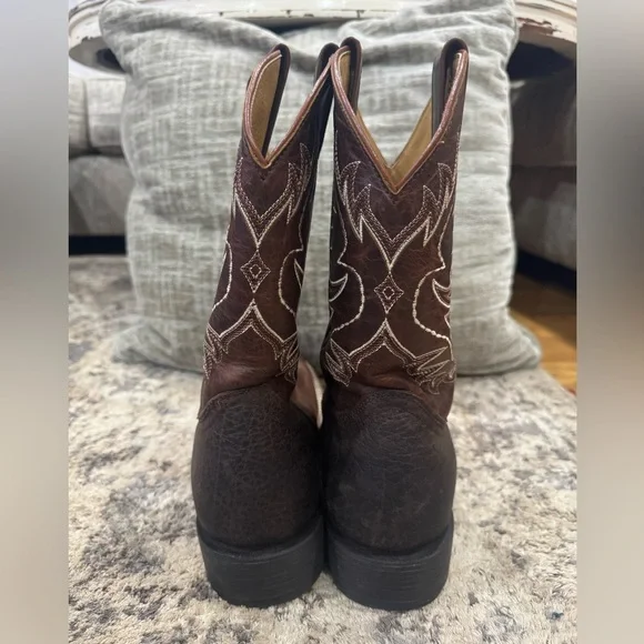 Rank 45 cowboy boots men’s 8.5 wide smoke free pet free home - Picture 4 of 7